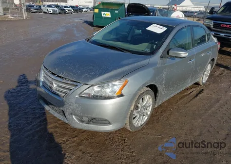 2013 Nissan Sentra Sl из США, поврежденный, VIN 3N1AB7AP5DL562538